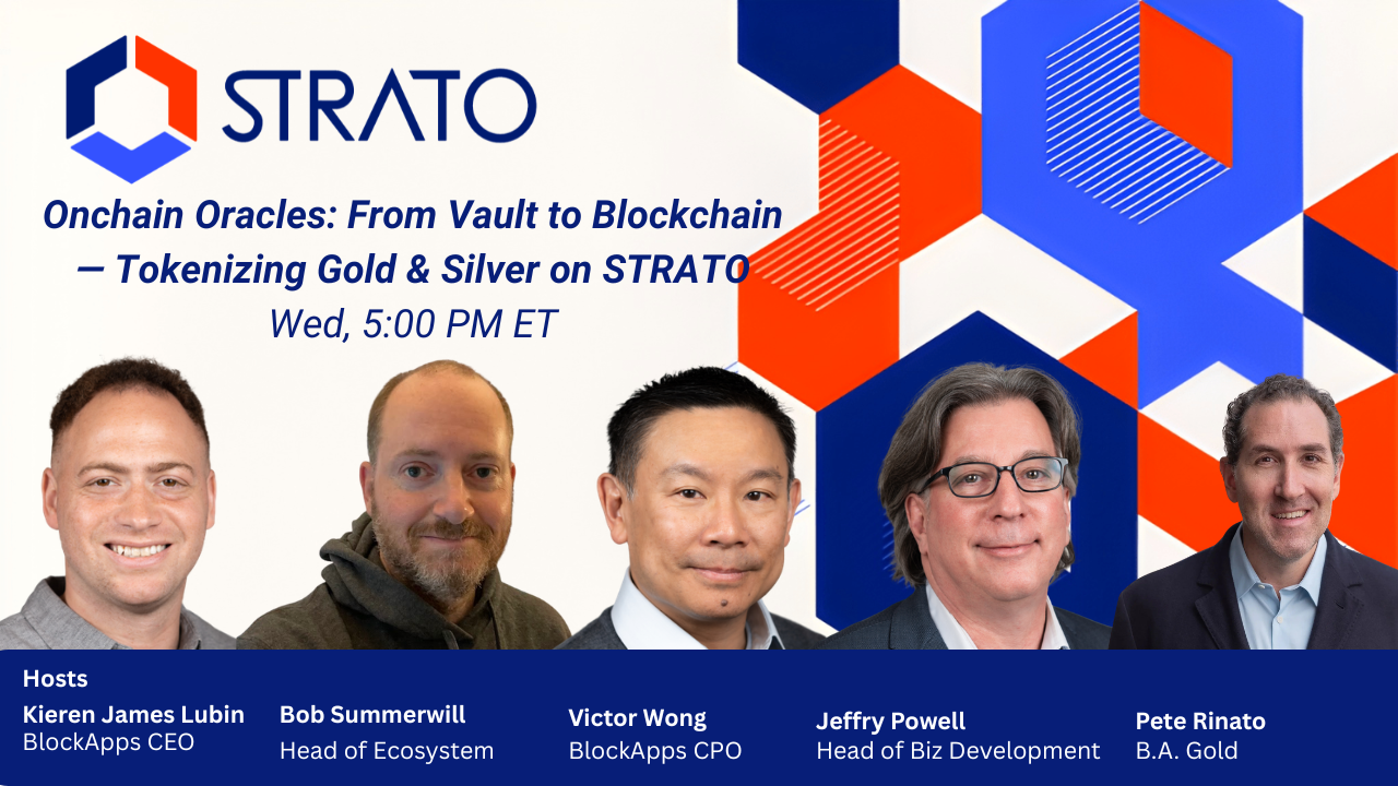 Online Oracles: From Vault to Blockchain - Tokenizing Gold & Silver