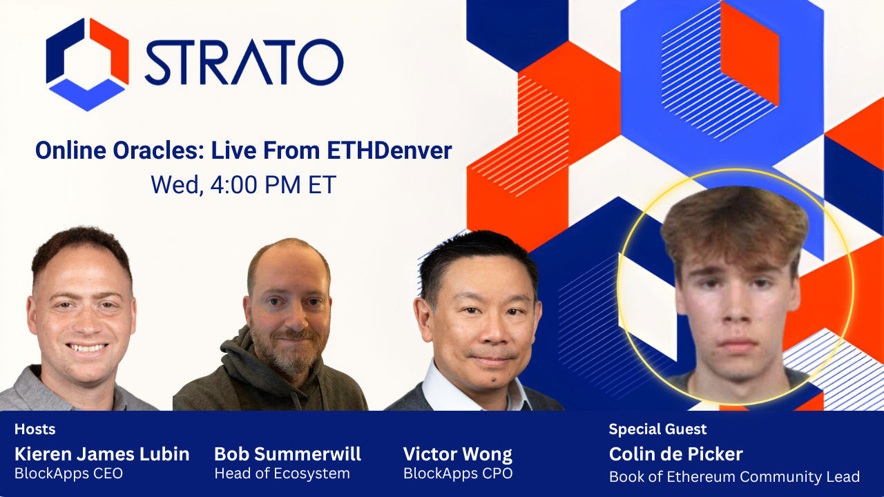 Onchain Oracles: Live from ETHDenver