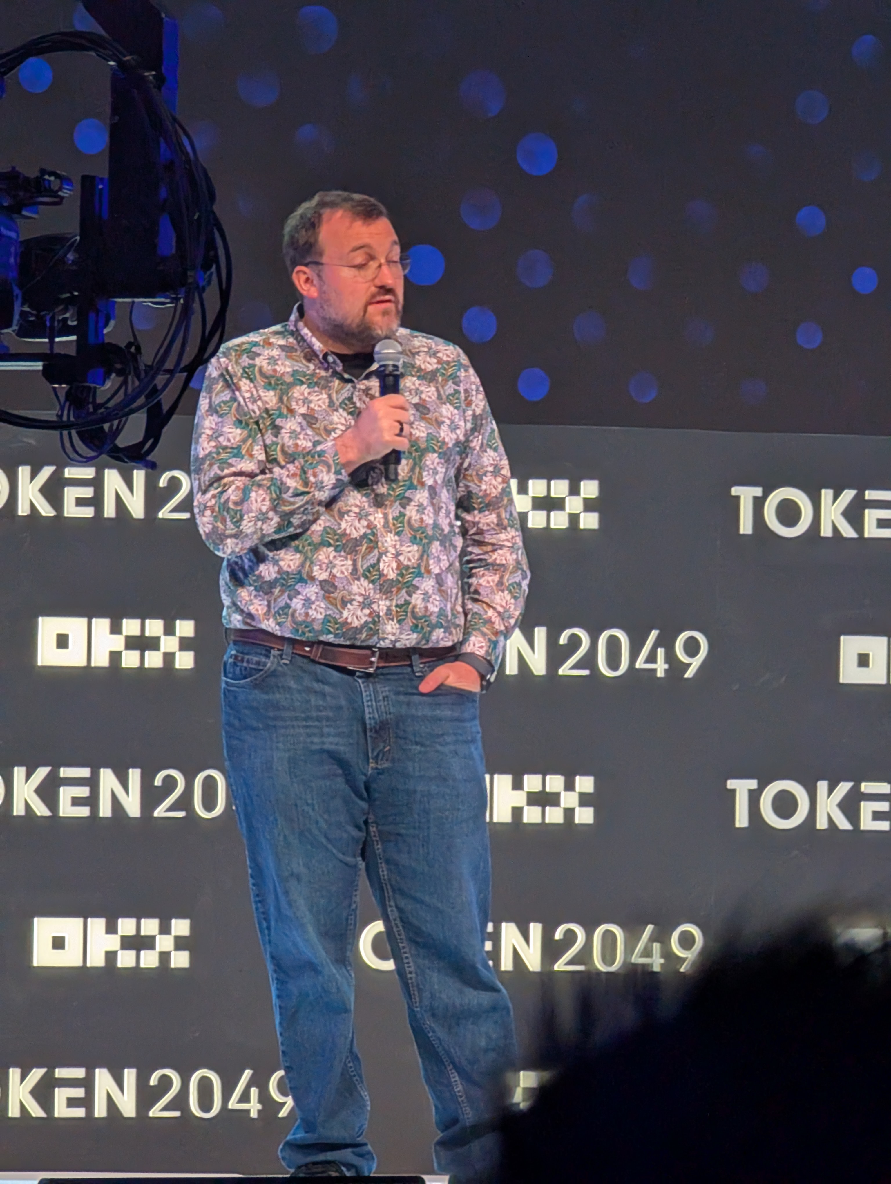 Charles Hoskinson at TOKEN2049