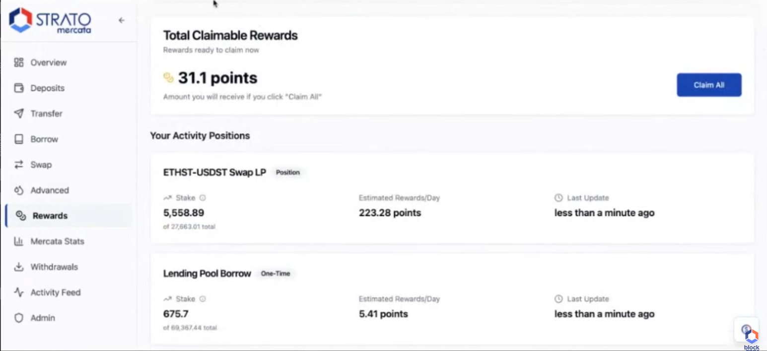 Michael Tan demo of Rewards Program